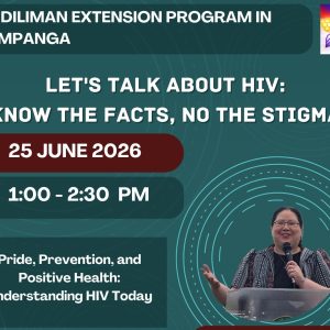Let’s Talk About HIV: Know the Facts, No the Stigma