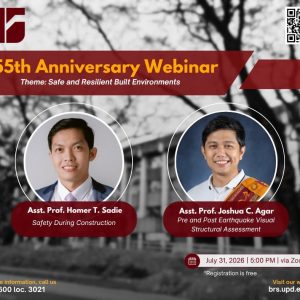 55th Anniversary Webinar: Safe and Resilient Built Environments
