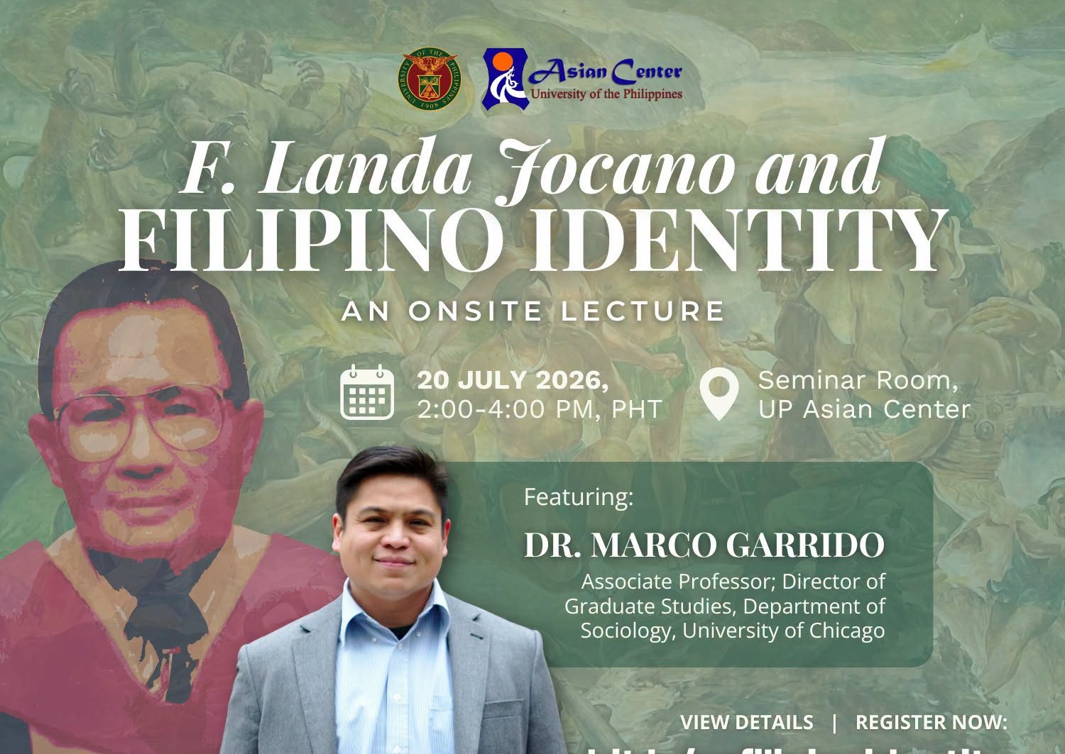 F. Landa Jocano and the Quest for Filipino Identity | An Onsite Lecture
