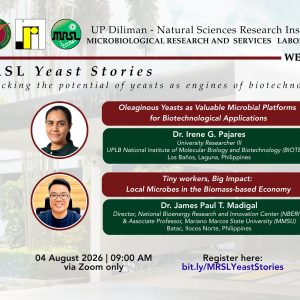 MRSL Yeast Stories: Unlocking the Potential of Yeasts as Engines of Biotechnology