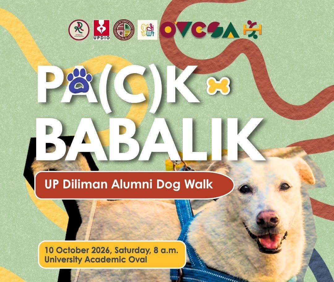 Pa(c)k-babalik: UP Diliman Alumni Dog Walk  🐾