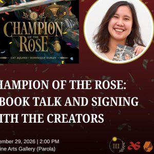 Champion of the Rose: A Book Talk and Signing with the Creators