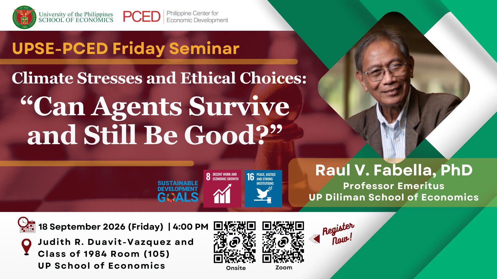 Climate Stresses and Ethical Choices: Can Agents Survive and Still Be Good?