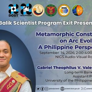 DOST Balik Scientist Program Exit Presentation