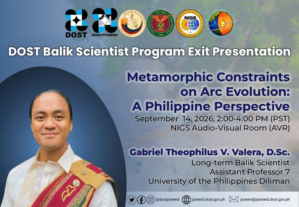 DOST Balik Scientist Program Exit Presentation