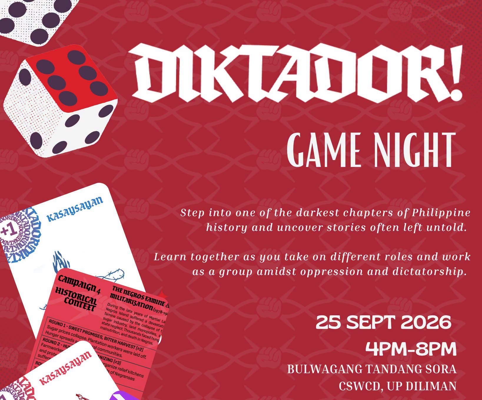 Diktador Game Night