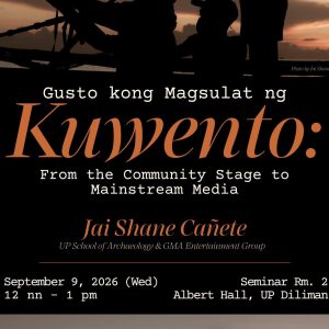 Gusto Kong Magsulat ng Kuwento: From the Community Stage to Mainstream Media