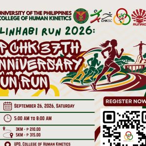 Salinhabi Run 2026: UP CHK 37th Anniversary Fun Run