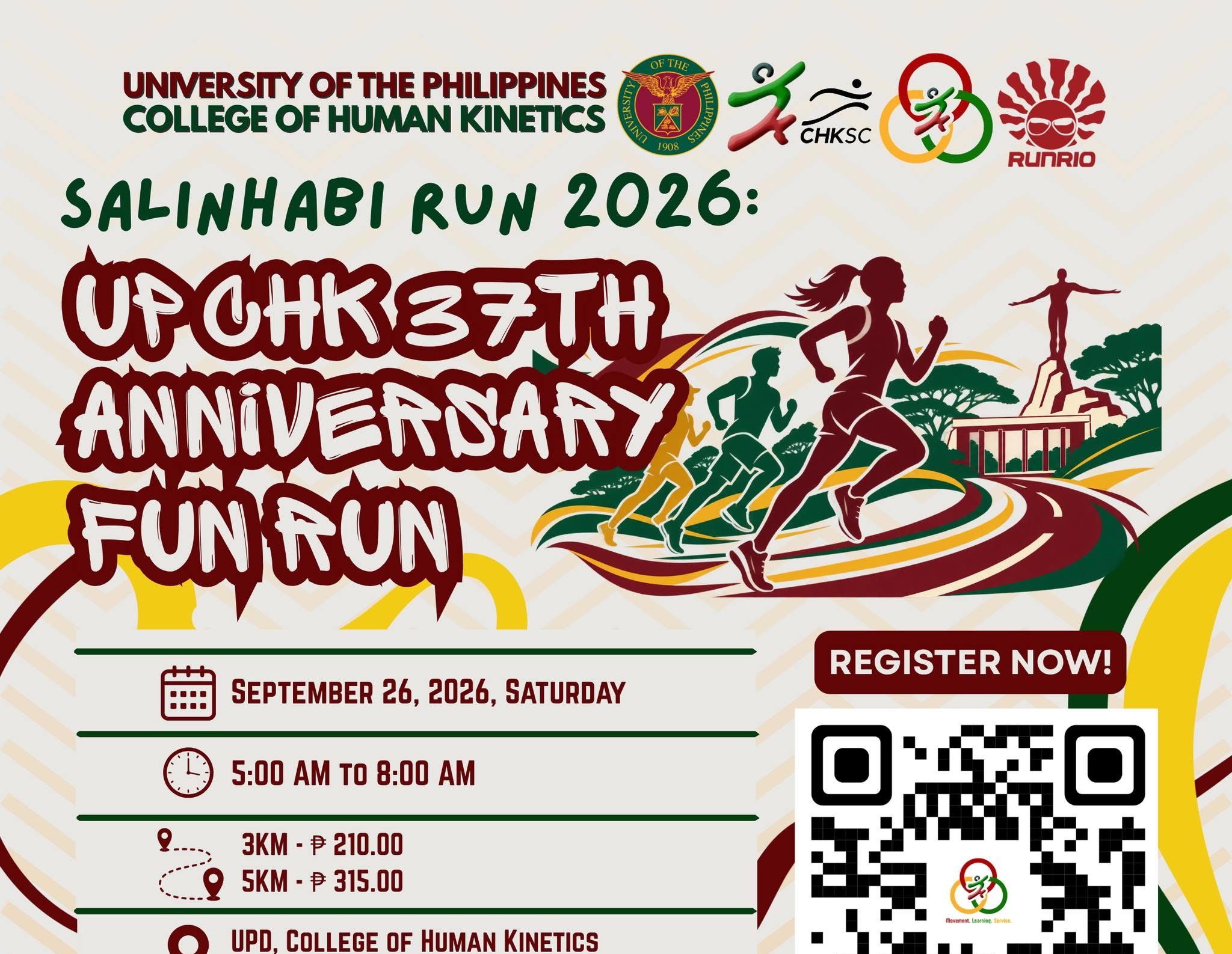 Salinhabi Run 2026: UP CHK 37th Anniversary Fun Run