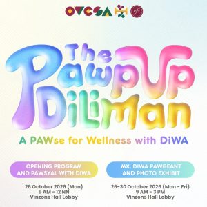 The PAWp Up Diliman 2026: A PAWse for Wellness With DiWA