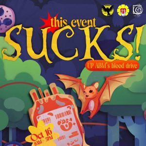"This Event Sucks!" 2026 Blood Drive by UP ABM & UP ZS