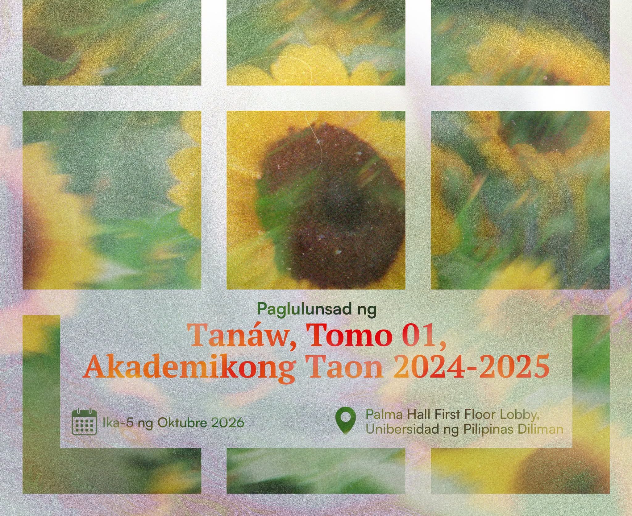 Paglulunsad ng Tanáw Tomo 1, Akademikong Taon 2024–2025